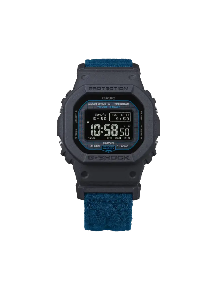 Casio GW-BX5600CBG-2ER G-Shock Mother Earth Limited Edition Blue Fabric Strap
