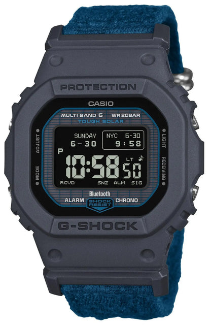Casio GW-BX5600CBG-2ER G-Shock Mother Earth Limited Edition Blue Fabric Strap