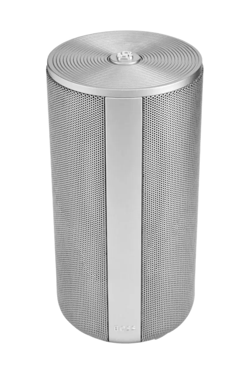 HUGO BOSS HAC615B Elemental Silver Large Bluetooth Speaker