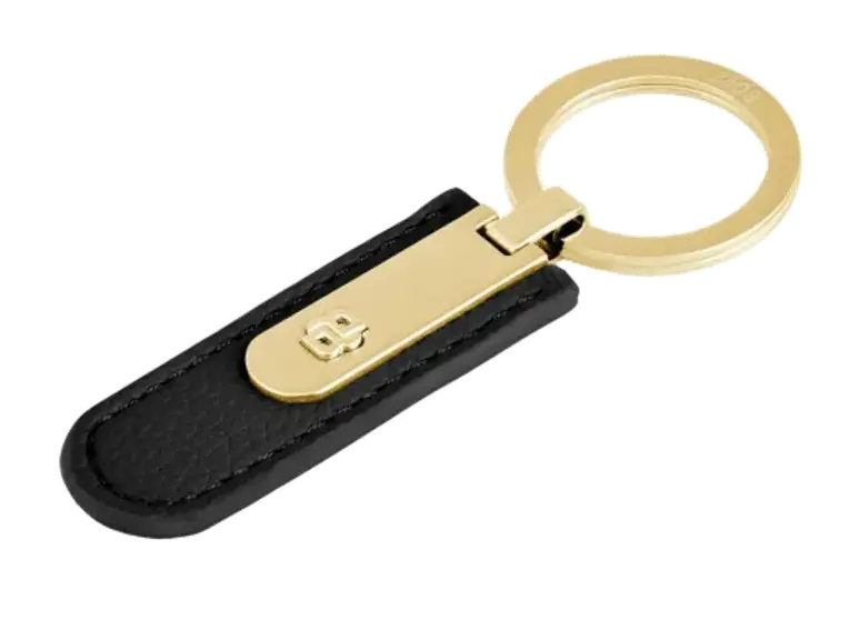 HUGO BOSS HAK616A Μπρελόκ Signature Lady Black Key Ring Hugo Boss