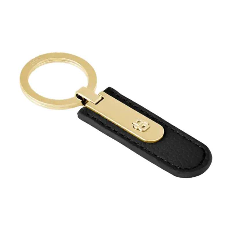 HUGO BOSS HAK616A Μπρελόκ Signature Lady Black Key Ring Hugo Boss