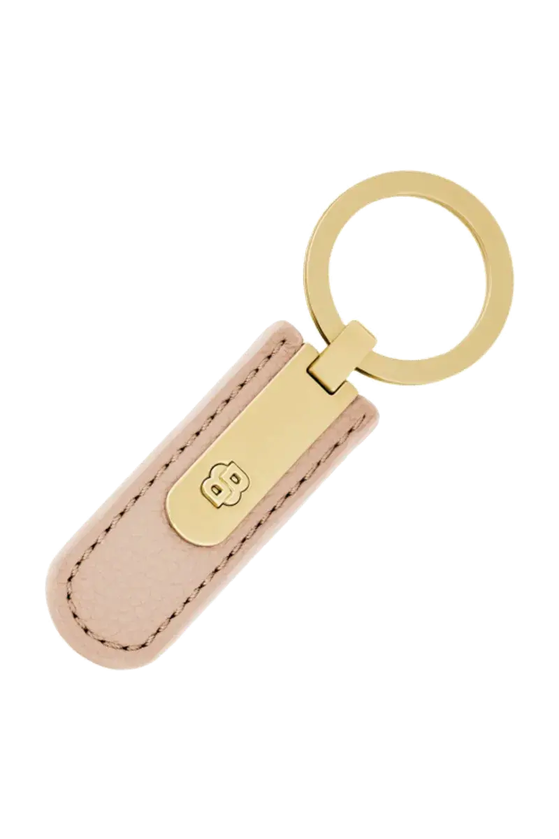 HUGO BOSS HAK889 Edge Black Key Ring Keychain