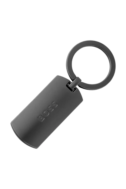 HUGO BOSS HAK620A Μπρελόκ Double B Diamond Black Key Ring