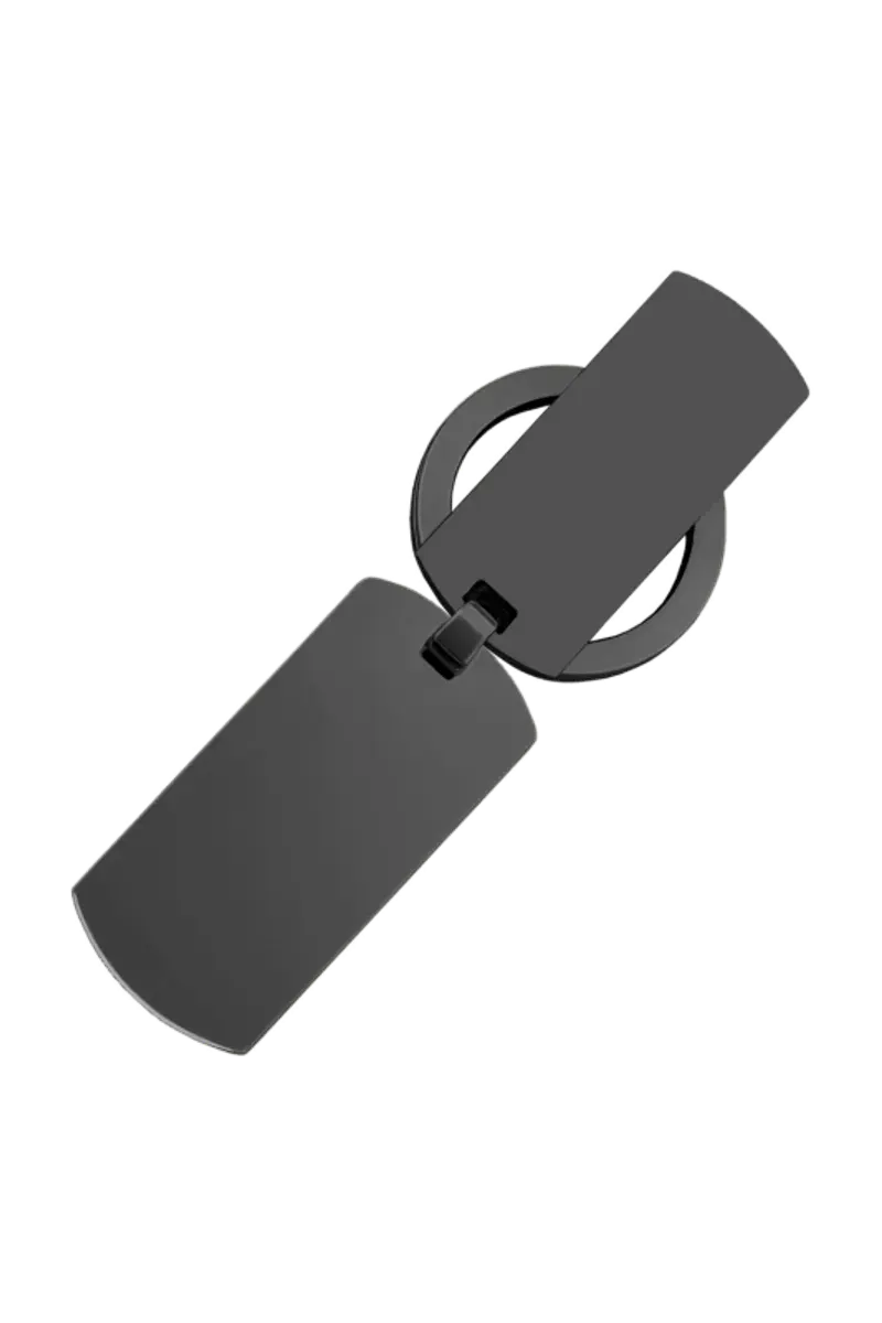 HUGO BOSS HAK620D Μπρελόκ Double B Diamond Gun Key Ring