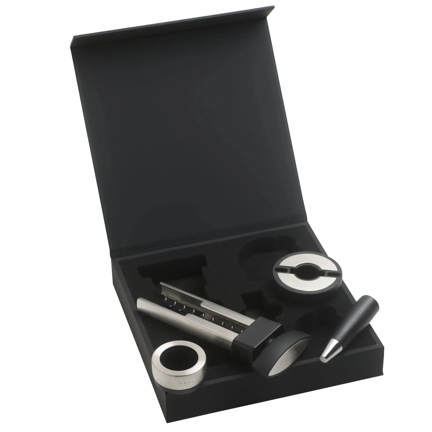 HUGO BOSS HAW592 Distinct Wine Set Black