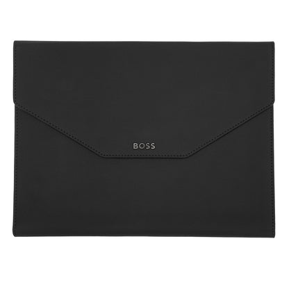 HUGO BOSS HDF414A Ντοσιέ A4 Rive Black Folder