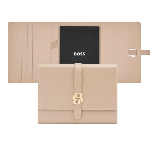 HUGO BOSS HDM520Q Ντοσιέ A5 Double B Nude Folder