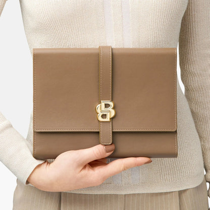 HUGO BOSS HDM520X Ντοσιέ A5 Double B Camel Folder