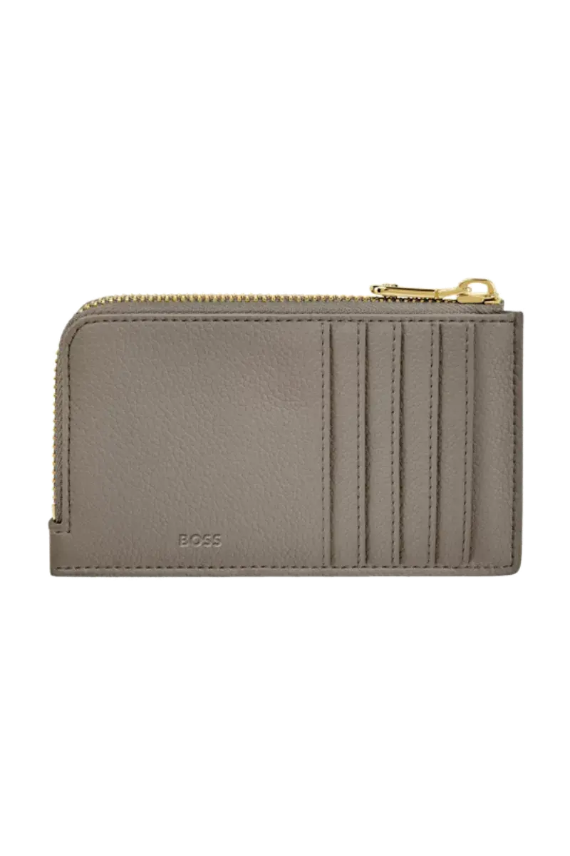 HUGO BOSS HEC616Z Πορτοφόλι Signature Lady Taupe Wallet