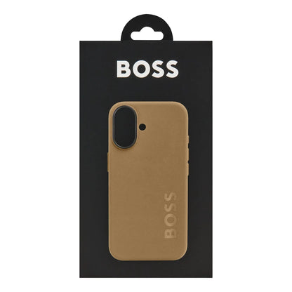 HUGO BOSS HEH510X16N Θήκη Κινητού Case for iPhone 16 Edge Camel