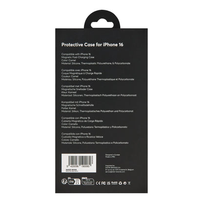 HUGO BOSS HEH510X16N Θήκη Κινητού Case for iPhone 16 Edge Camel