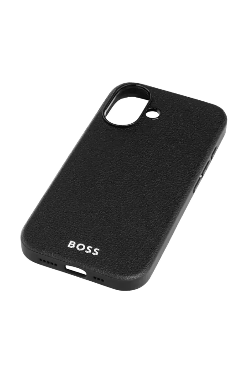 HUGO BOSS HEH517A16N Θήκη Κινητού Case for iPhone 16 Grained Black