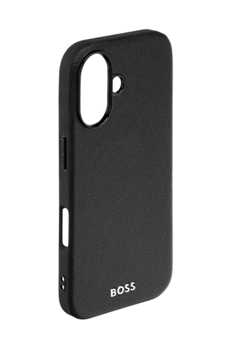 HUGO BOSS HEH517A16N Θήκη Κινητού Case for iPhone 16 Grained Black