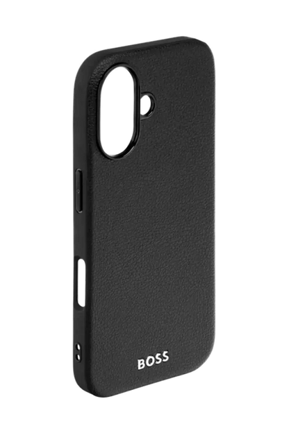 HUGO BOSS HEH517A16N Θήκη Κινητού Case for iPhone 16 Grained Black