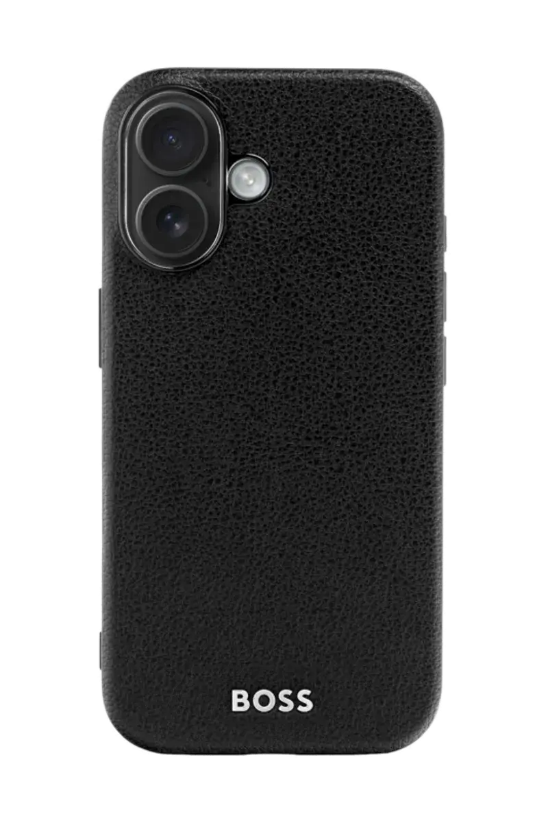 HUGO BOSS HEH517A16N Θήκη Κινητού Case for iPhone 16 Grained Black