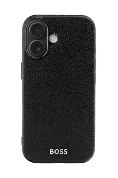 HUGO BOSS HEH517A16N Θήκη Κινητού Case for iPhone 16 Grained Black