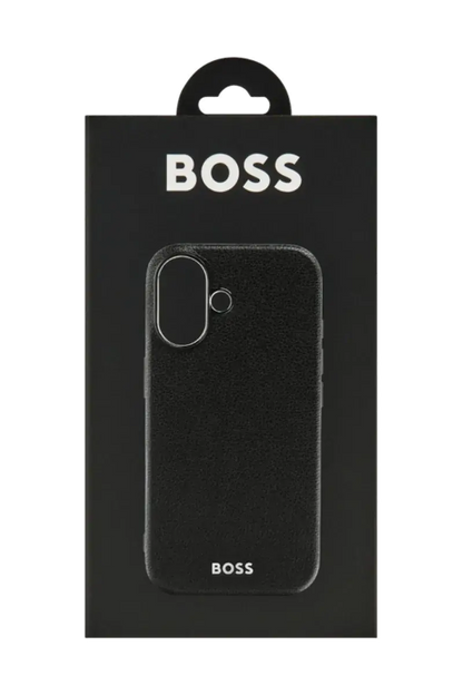 HUGO BOSS HEH517A16N Θήκη Κινητού Case for iPhone 16 Grained Black