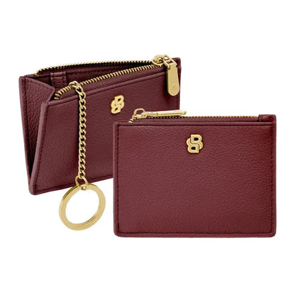 HUGO BOSS HEK616R Καρτοθήκη Signature Lady Burgundy Card Holder