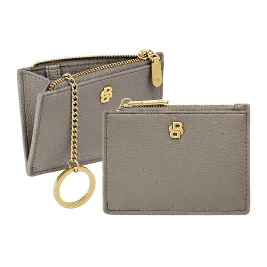 HUGO BOSS HEK616Z Καρτοθήκη Signature Lady Taupe Card Holder
