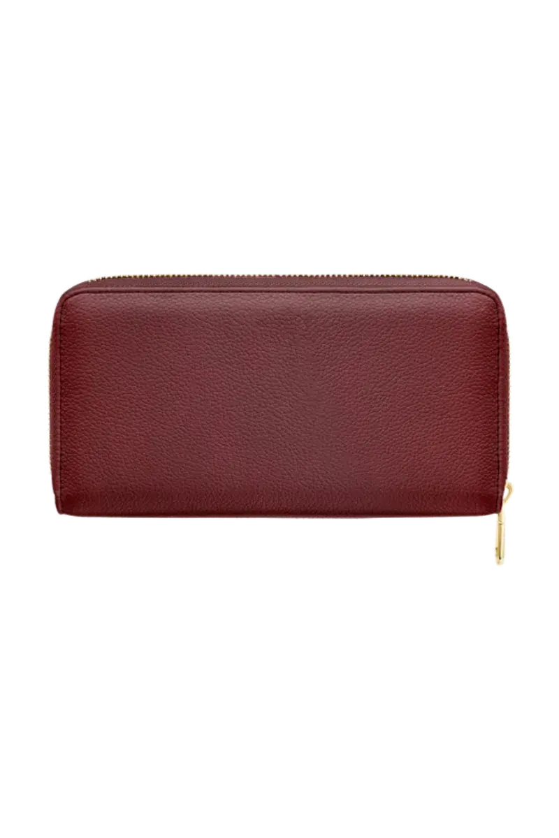 HUGO BOSS HEL616R Πορτοφόλι Signature Lady Burgundy Travel Wallet