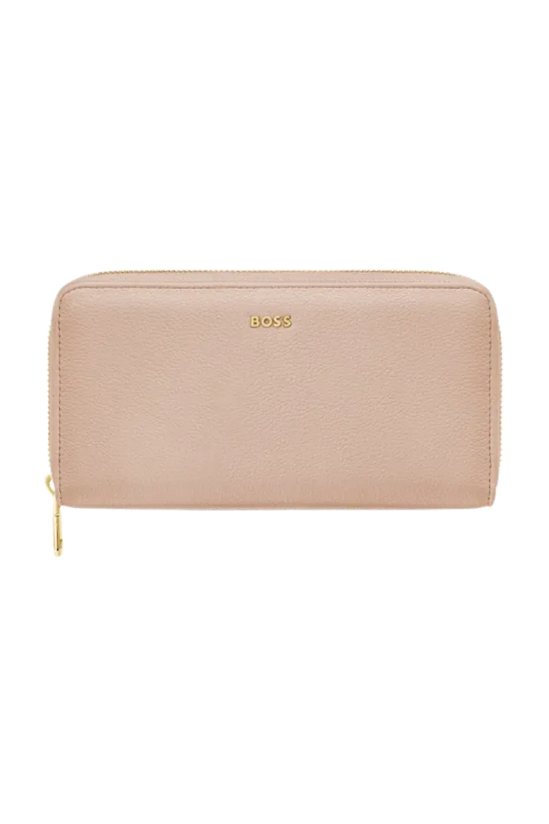 HUGO BOSS HEL616X Πορτοφόλι Signature Lady Nude Travel Wallet
