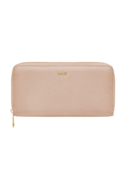 HUGO BOSS HEL616X Πορτοφόλι Signature Lady Nude Travel Wallet