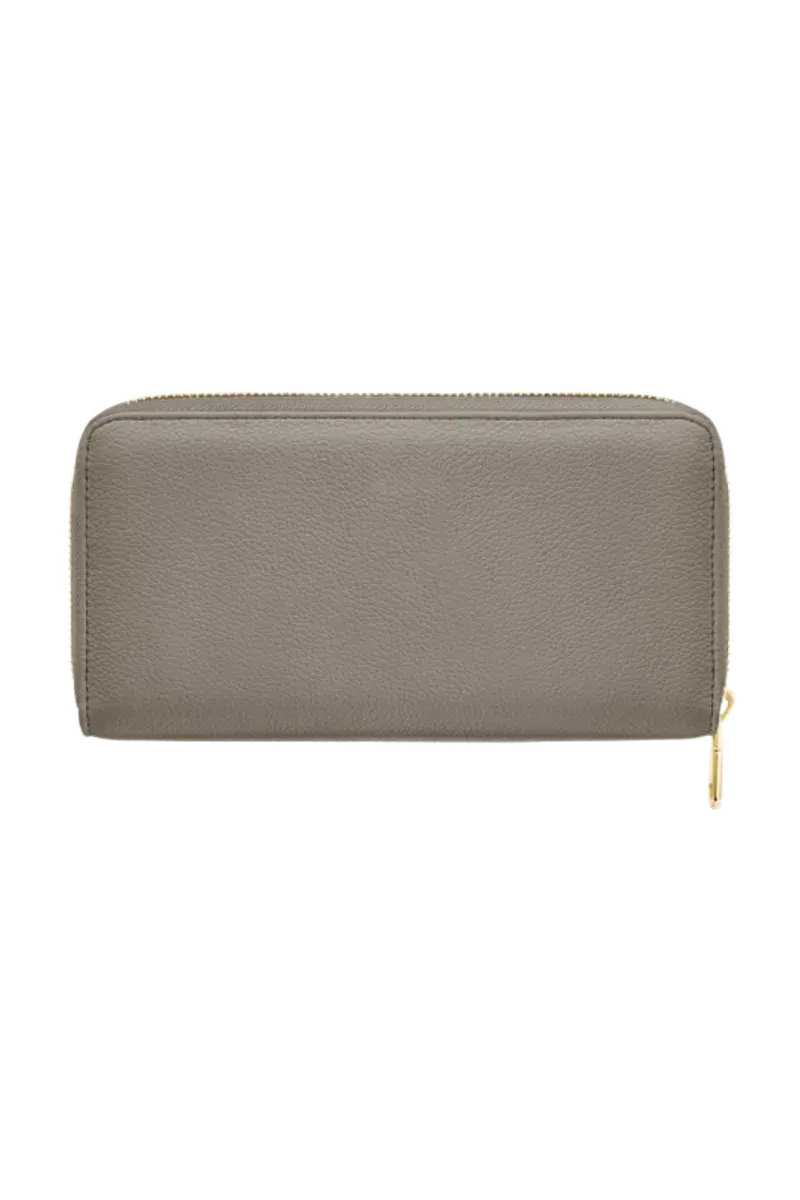 HUGO BOSS HEL616Z Πορτοφόλι Signature Lady Taupe Travel Wallet