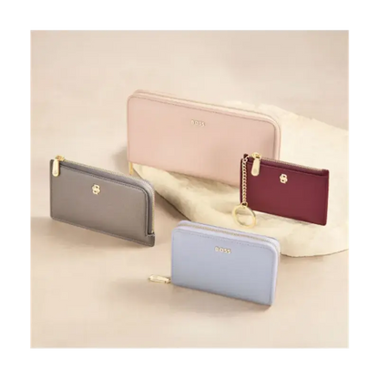 HUGO BOSS HEM616W Πορτοφόλι Signature Lady Lilac Wallet