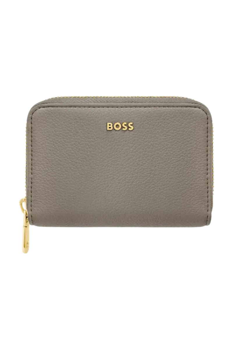 HUGO BOSS HEM616Z Πορτοφόλι Signature Lady Taupe Wallet