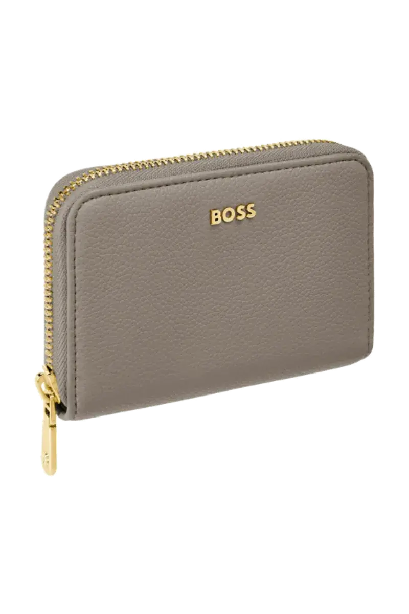 HUGO BOSS HEM616Z Πορτοφόλι Signature Lady Taupe Wallet