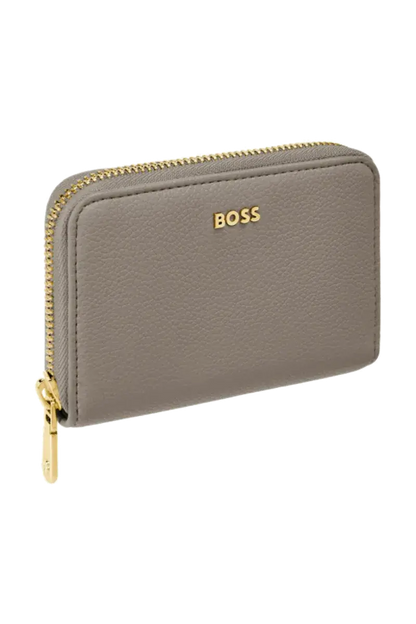 HUGO BOSS HEM616Z Πορτοφόλι Signature Lady Taupe Wallet