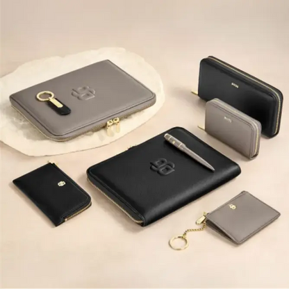 HUGO BOSS HEM616Z Πορτοφόλι Signature Lady Taupe Wallet