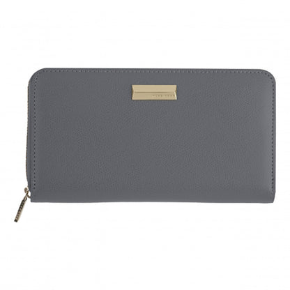 HUGO BOSS HEV006H Vivid Grey Wallet-Notepad With Zip