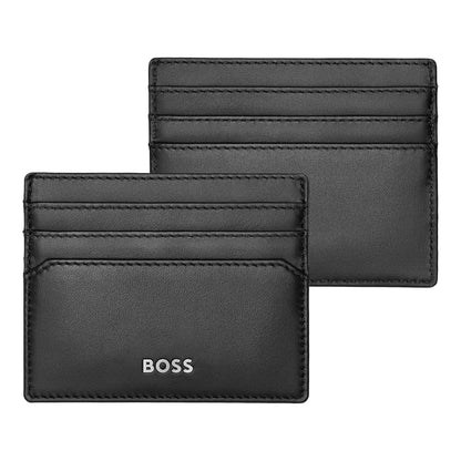 HUGO BOSS HLC403A Καρτοθήκη Classic Smooth Black Card Holder