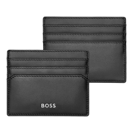 HUGO BOSS HLC403A Καρτοθήκη Classic Smooth Black Card Holder
