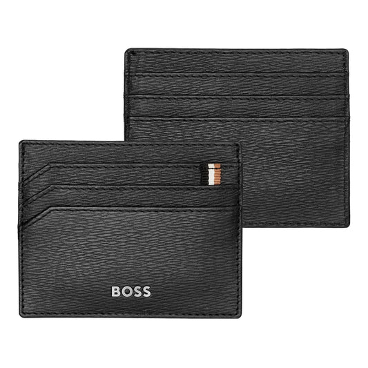 HUGO BOSS HLC421A Καρτοθήκη Iconic Black Card Holder