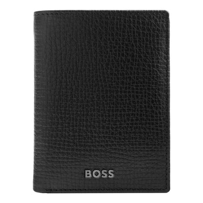 HUGO BOSS HLE632A Καρτοθήκη Grid Black Folding Card Holder