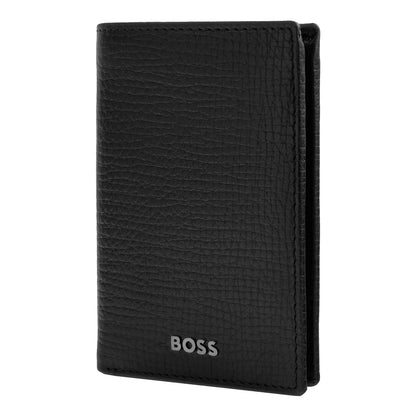 HUGO BOSS HLE632A Καρτοθήκη Grid Black Folding Card Holder