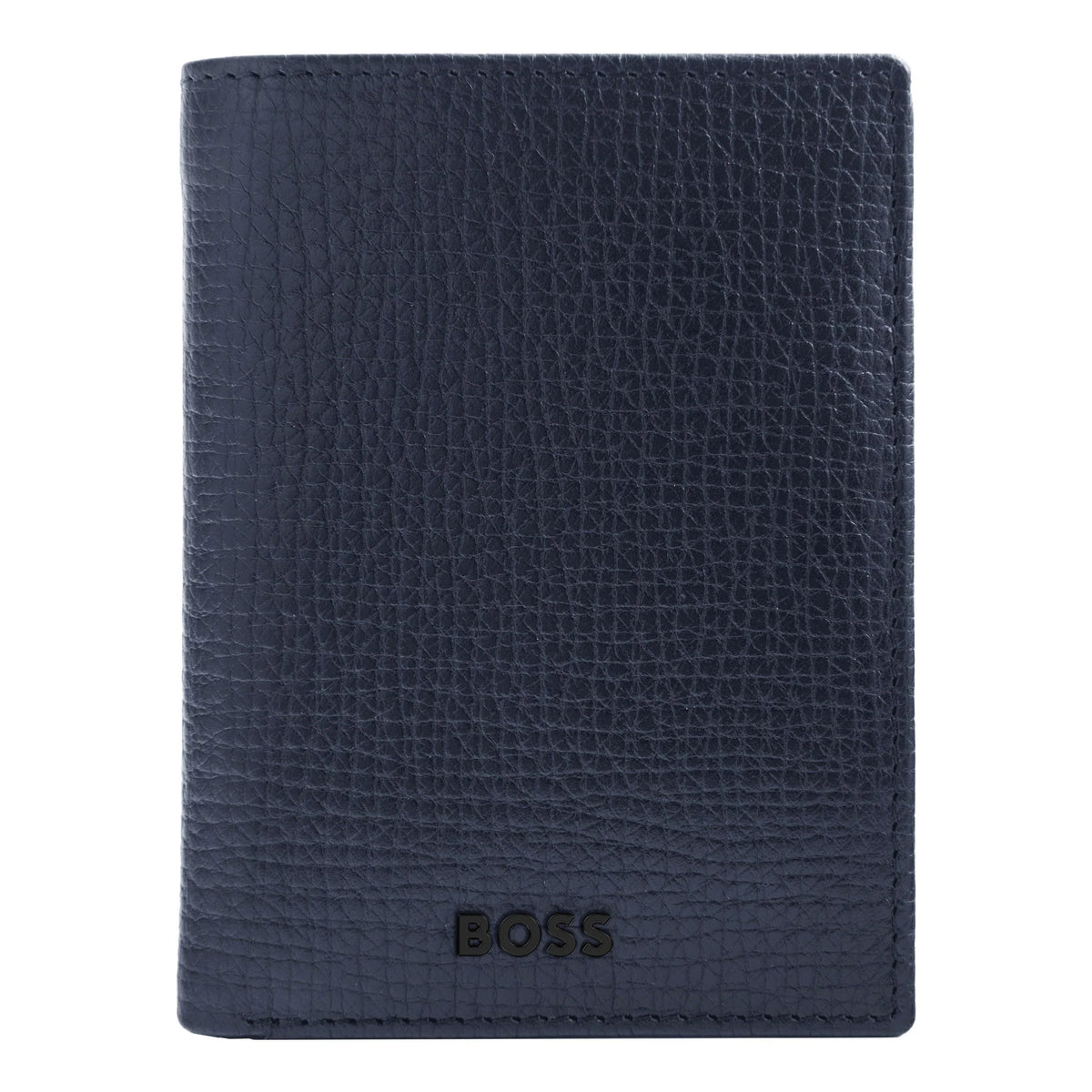 HUGO BOSS HLE632N Καρτοθήκη Grid Blue Folding Card Holder
