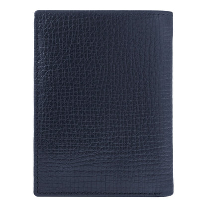 HUGO BOSS HLE632N Καρτοθήκη Grid Blue Folding Card Holder