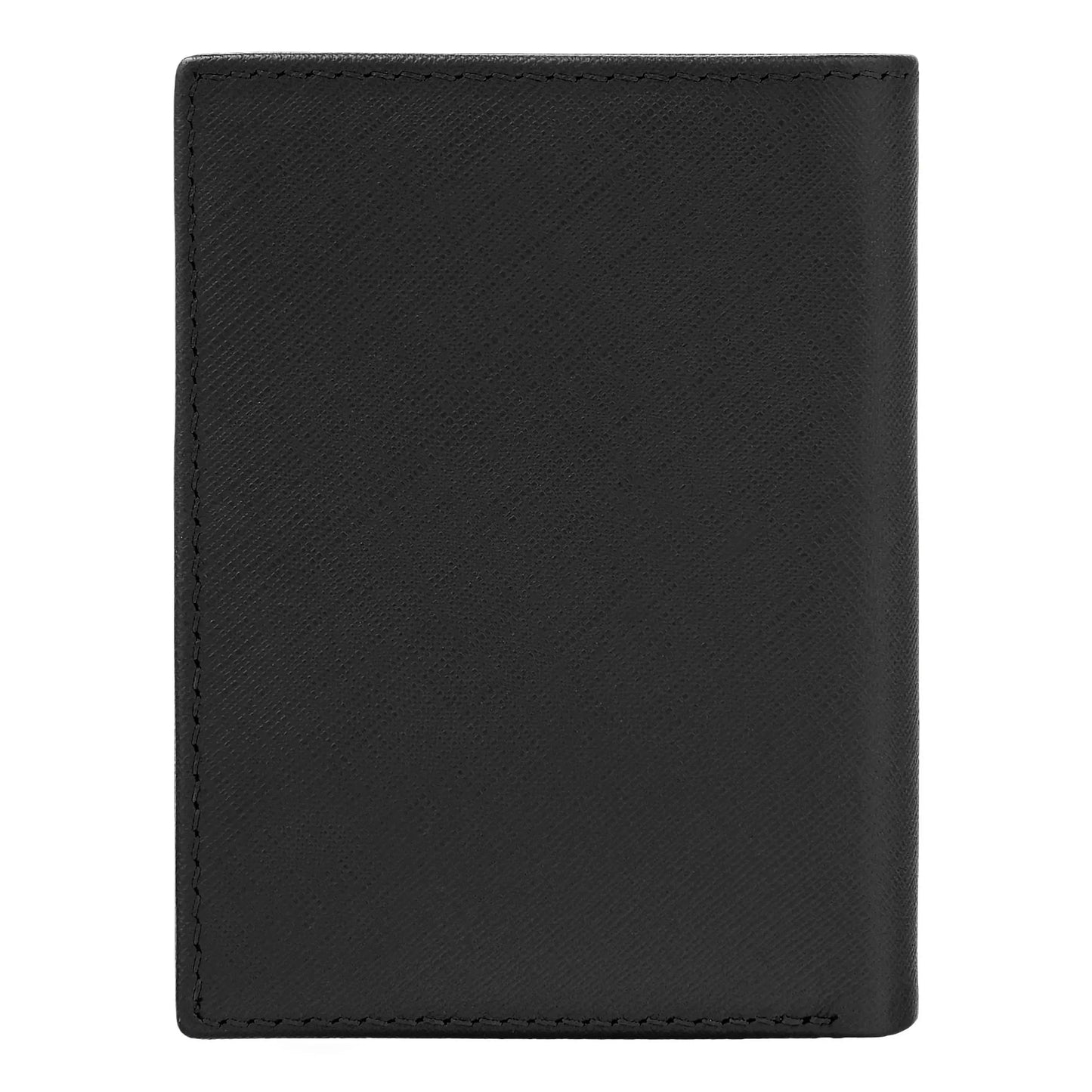 HUGO BOSS HLF526A Καρτοθήκη Double B Saffiano Black Card Holder