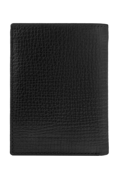 HUGO BOSS HLF632A Καρτοθήκη Grid Black Flap Card Holder