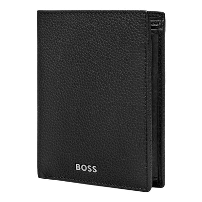 HUGO BOSS HLG416A Καρτοθήκη Classic Grained Black Card Holder Hugo Boss