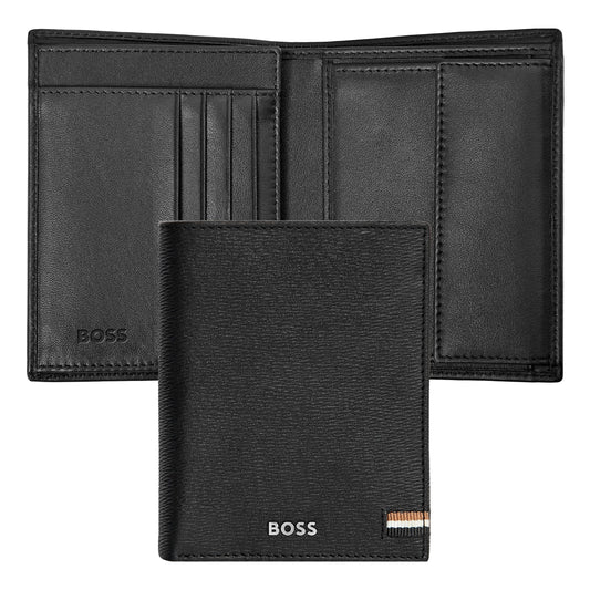 HUGO BOSS HLG421A Πορτοφόλι Iconic Black Card Holder