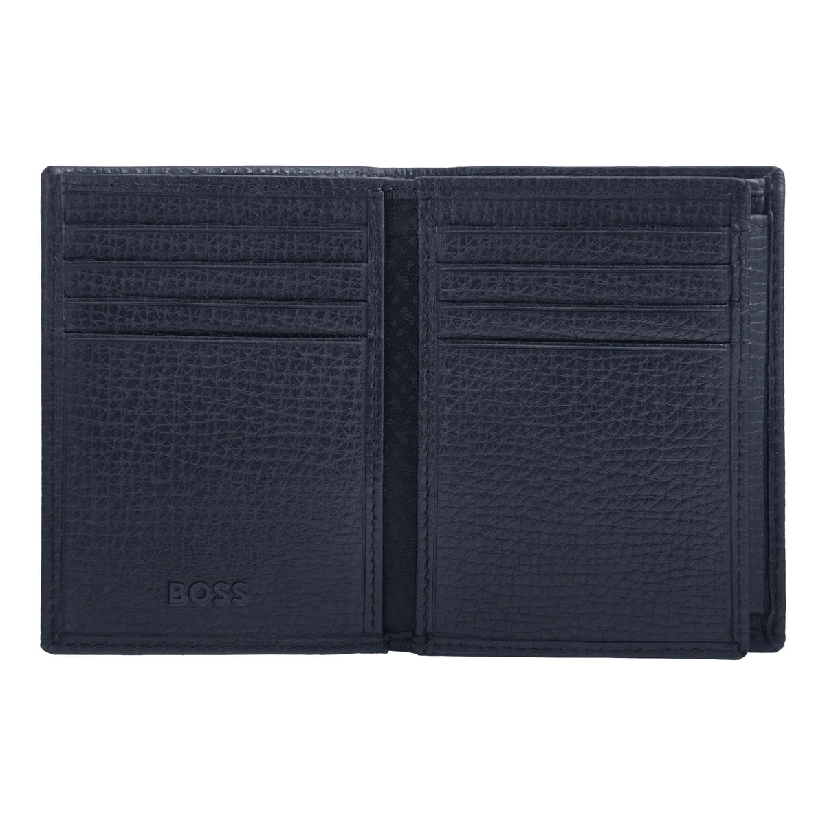 HUGO BOSS HLG632N Καρτοθήκη Grid Blue Flap Card Holder