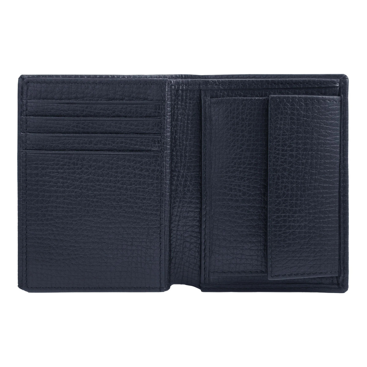 HUGO BOSS HLG632N Καρτοθήκη Grid Blue Flap Card Holder