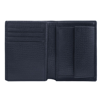 HUGO BOSS HLG632N Καρτοθήκη Grid Blue Flap Card Holder