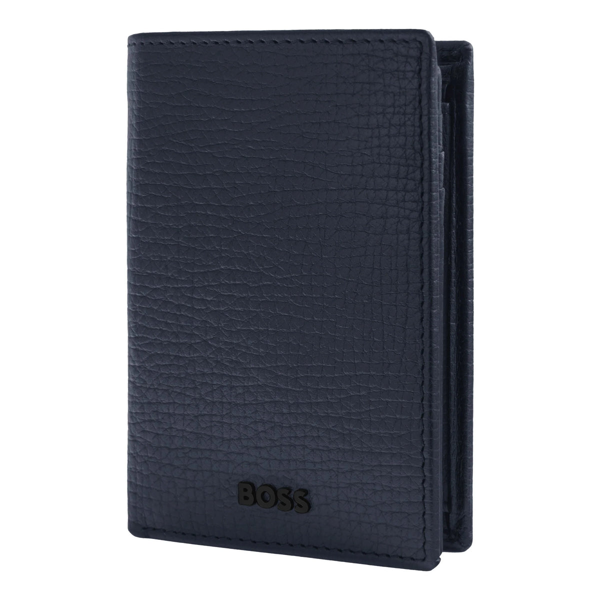 HUGO BOSS HLG632N Καρτοθήκη Grid Blue Flap Card Holder