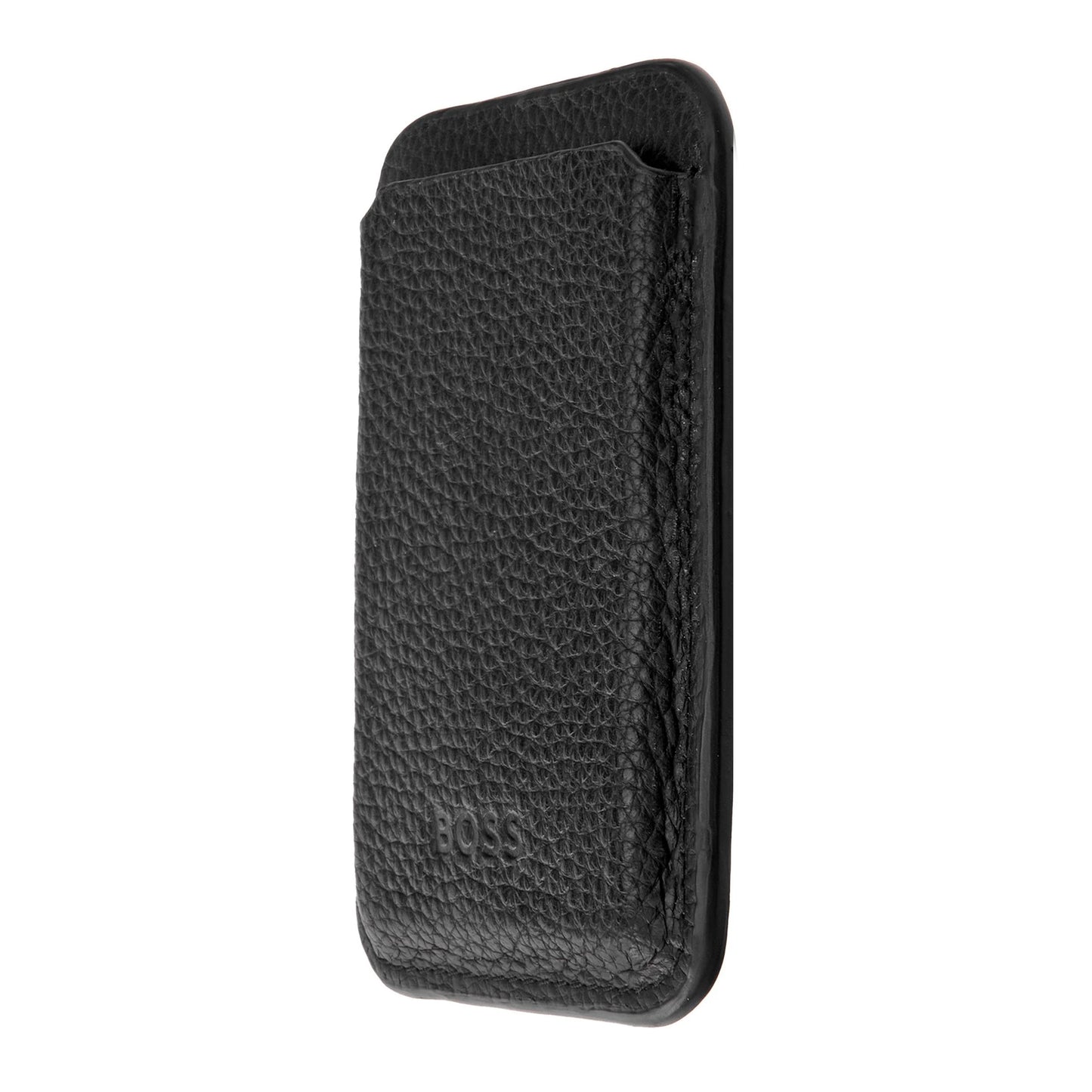 HUGO BOSS HLJ416A Μαγνητική Καρτοθήκη Classic Grained Black Card Holder