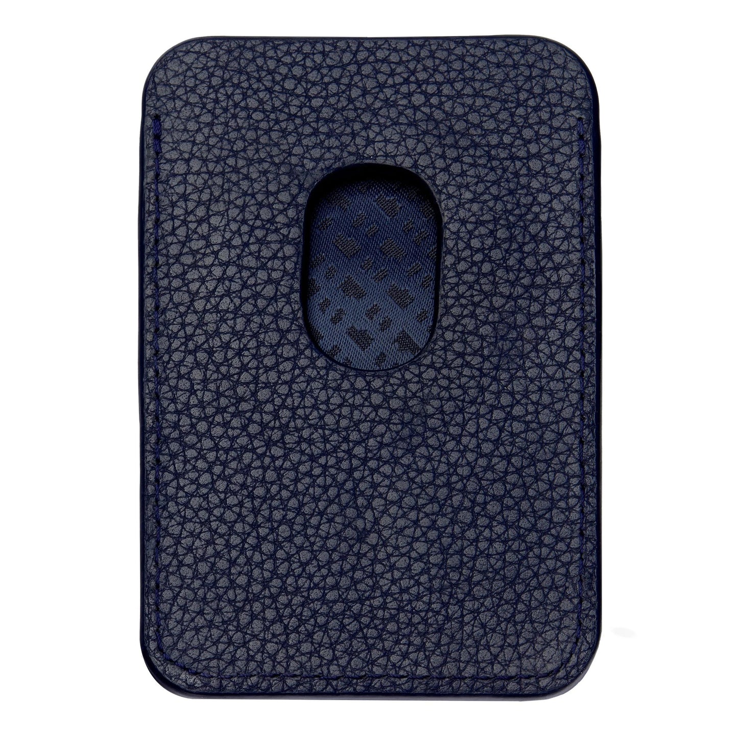 HUGO BOSS HLJ416N Μαγνητική Καρτοθήκη Classic Grained Navy Card Holder